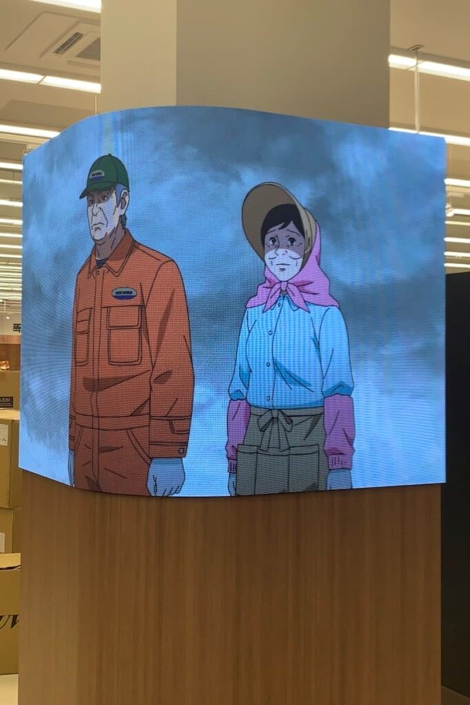 フレキシブルLEDデジタルサイネージ
