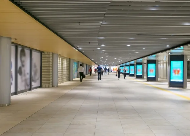 digitalsignage in station