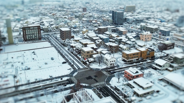 雪国では「見えるかどうか」が最優先条件になる