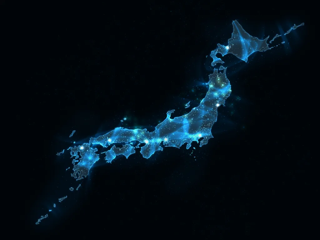 日本地図(デジタル)