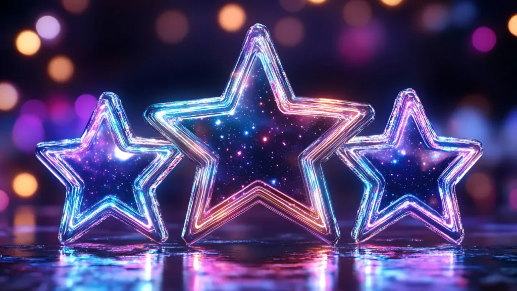 デジタル（3つの星）