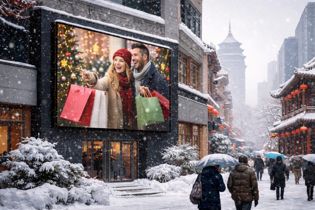 雪の反射や天候変化に対応できる明るさ